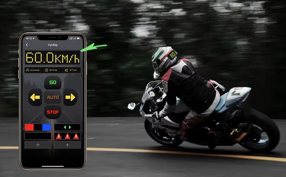 Programmable LED Helmet  Display