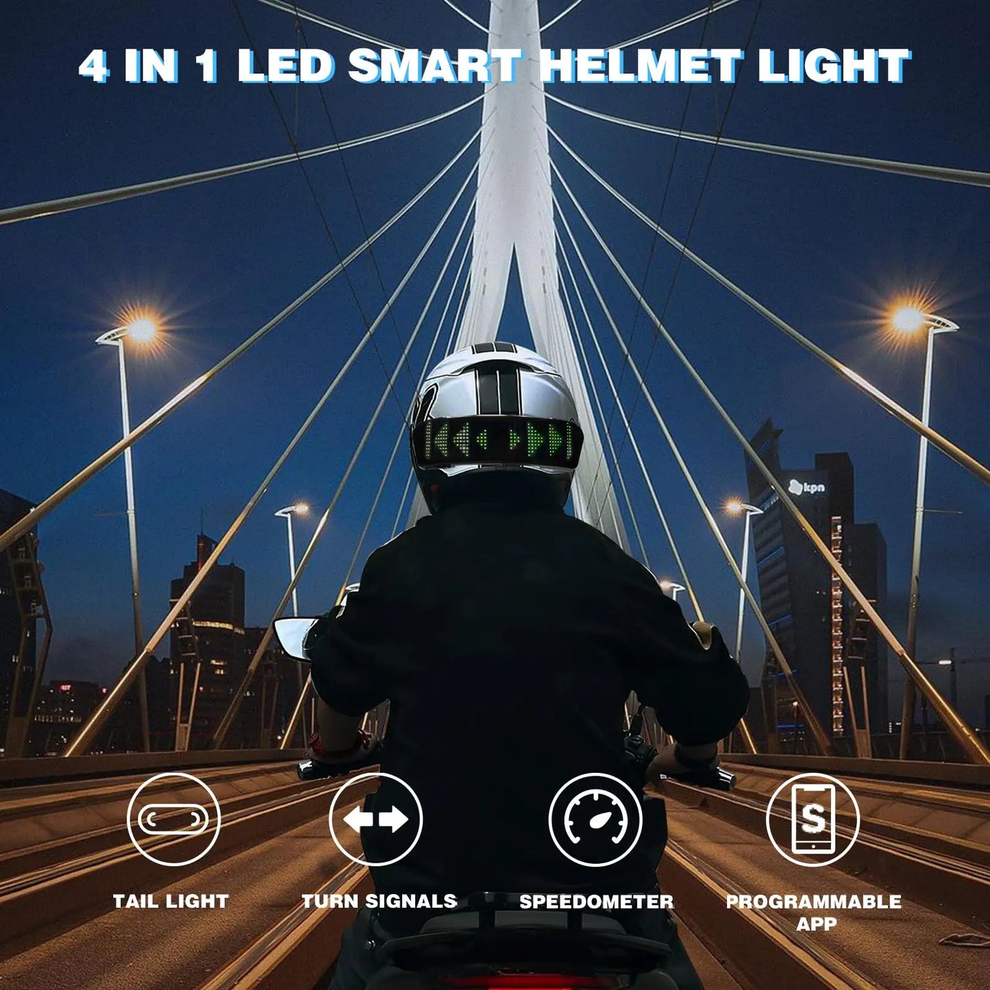 Programmable LED Helmet  Display