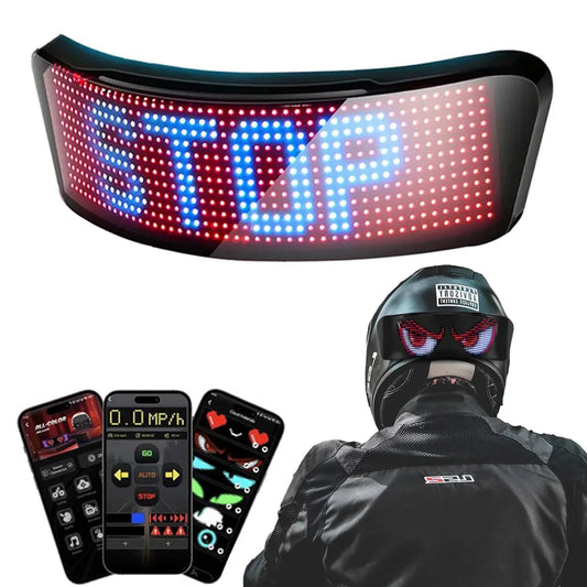 Programmable LED Helmet  Display