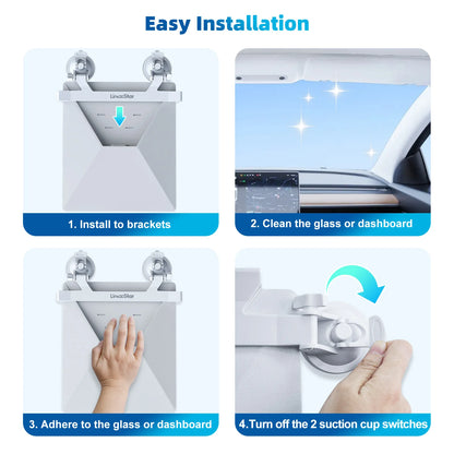 Starlink Mini Sunroof Suction Cup Mount