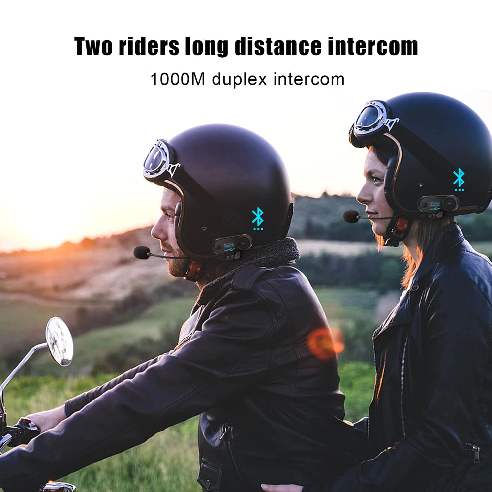 Hands Free Bluetooth Motorcycle Intercom