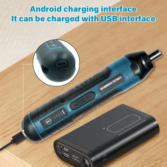 Rechargeable Cordless Electric Screwdriver