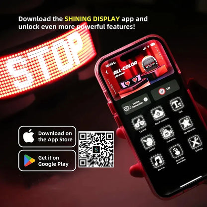 Programmable LED Helmet  Display
