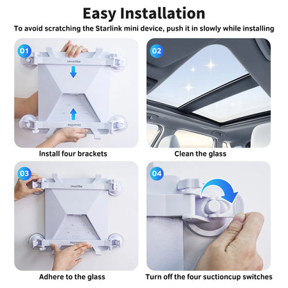 Starlink Mini Sunroof Suction Cup Mount